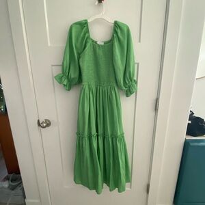 Ivy City Co Lani Dress in Green